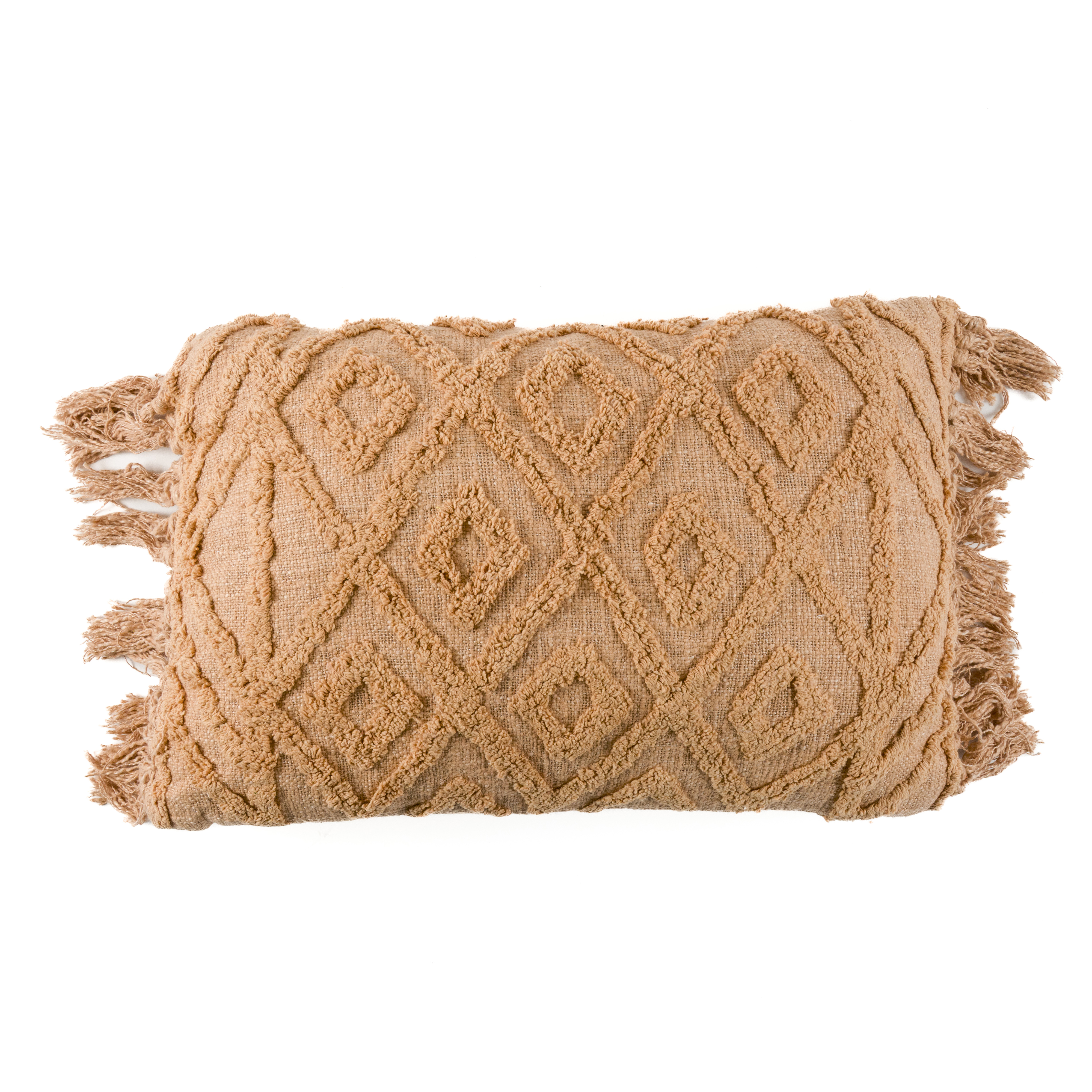 Cojin  rectángular persa naranja