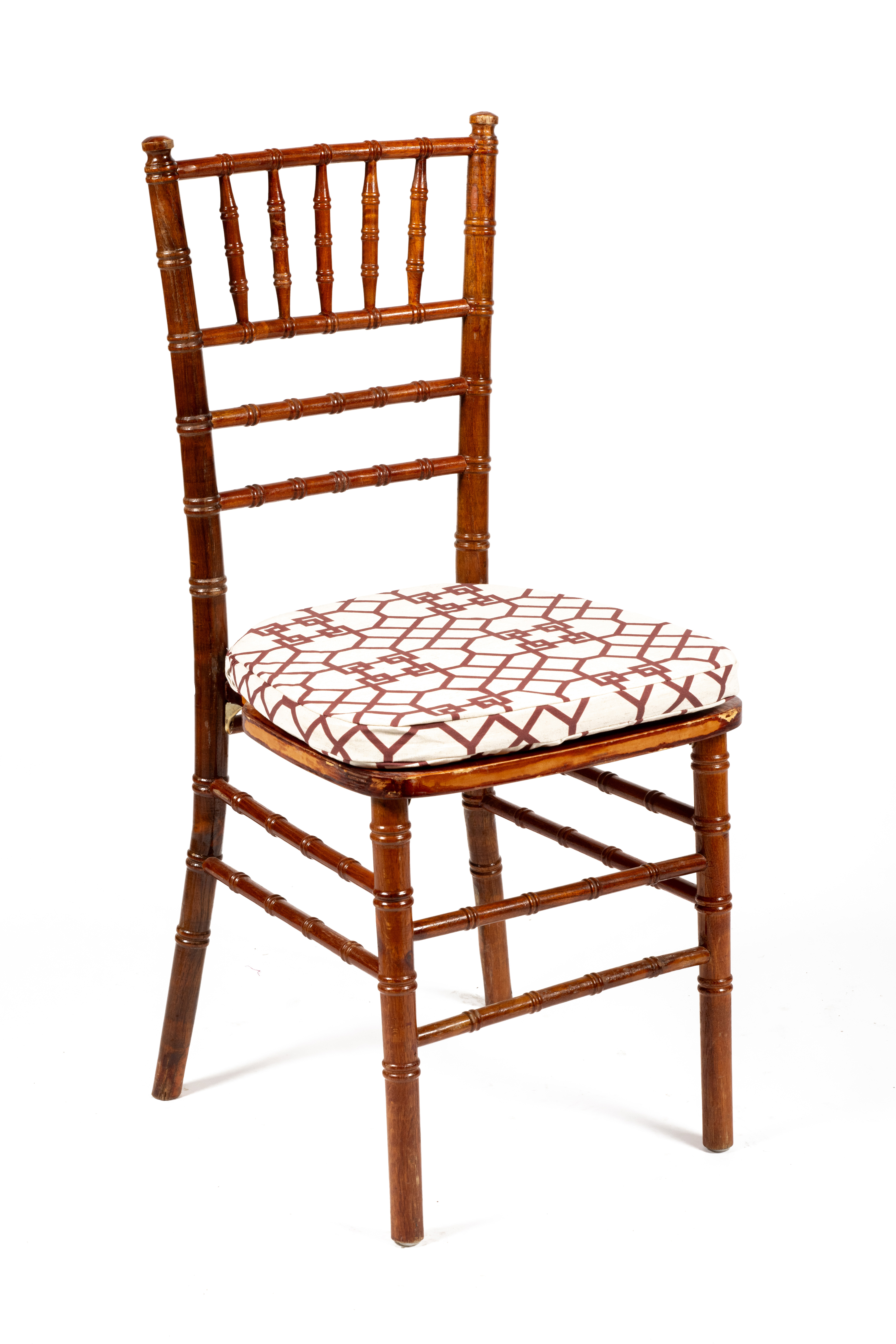 Cojin estampado tiff fruitwood