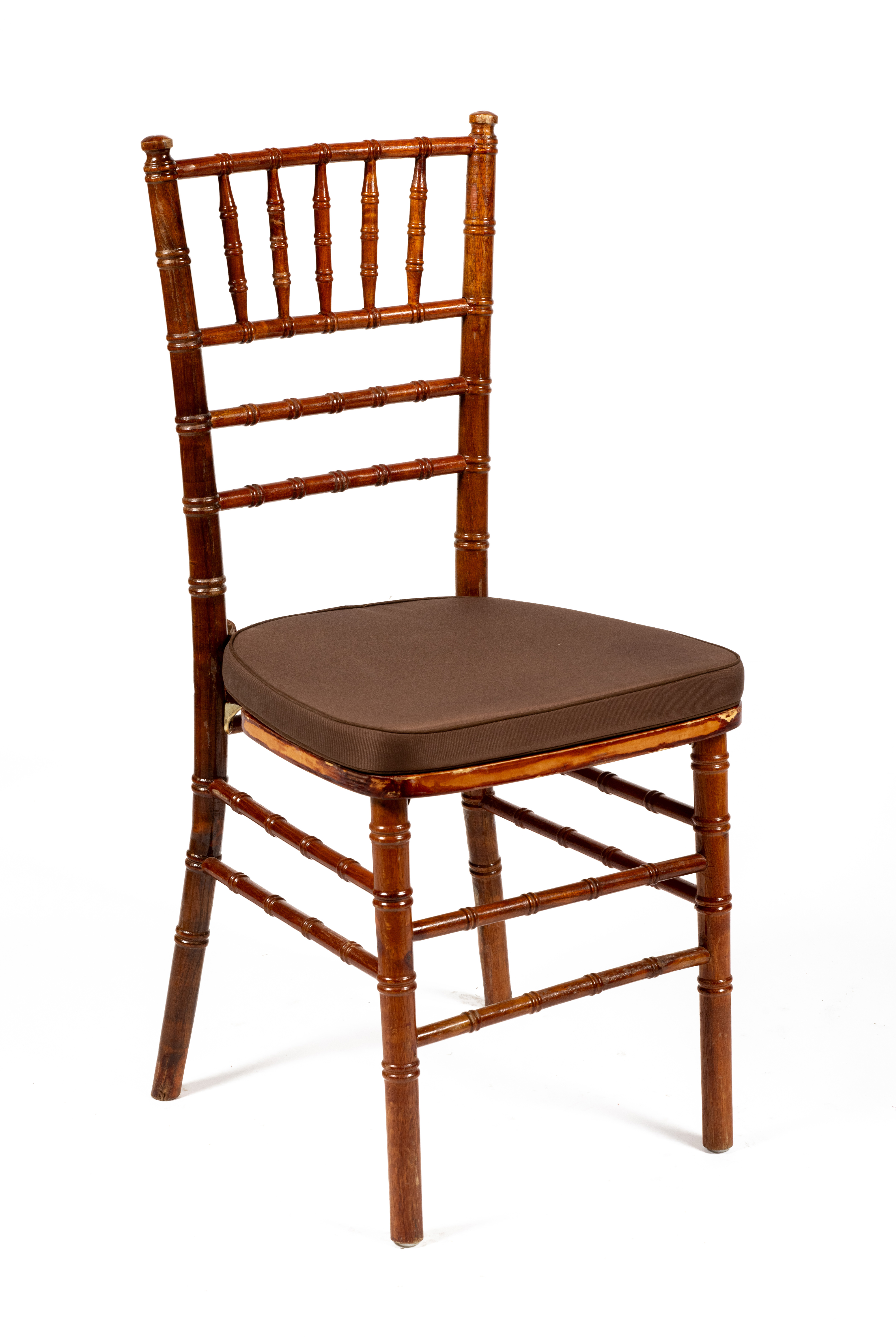 Cojin marron tiff fruitwood
