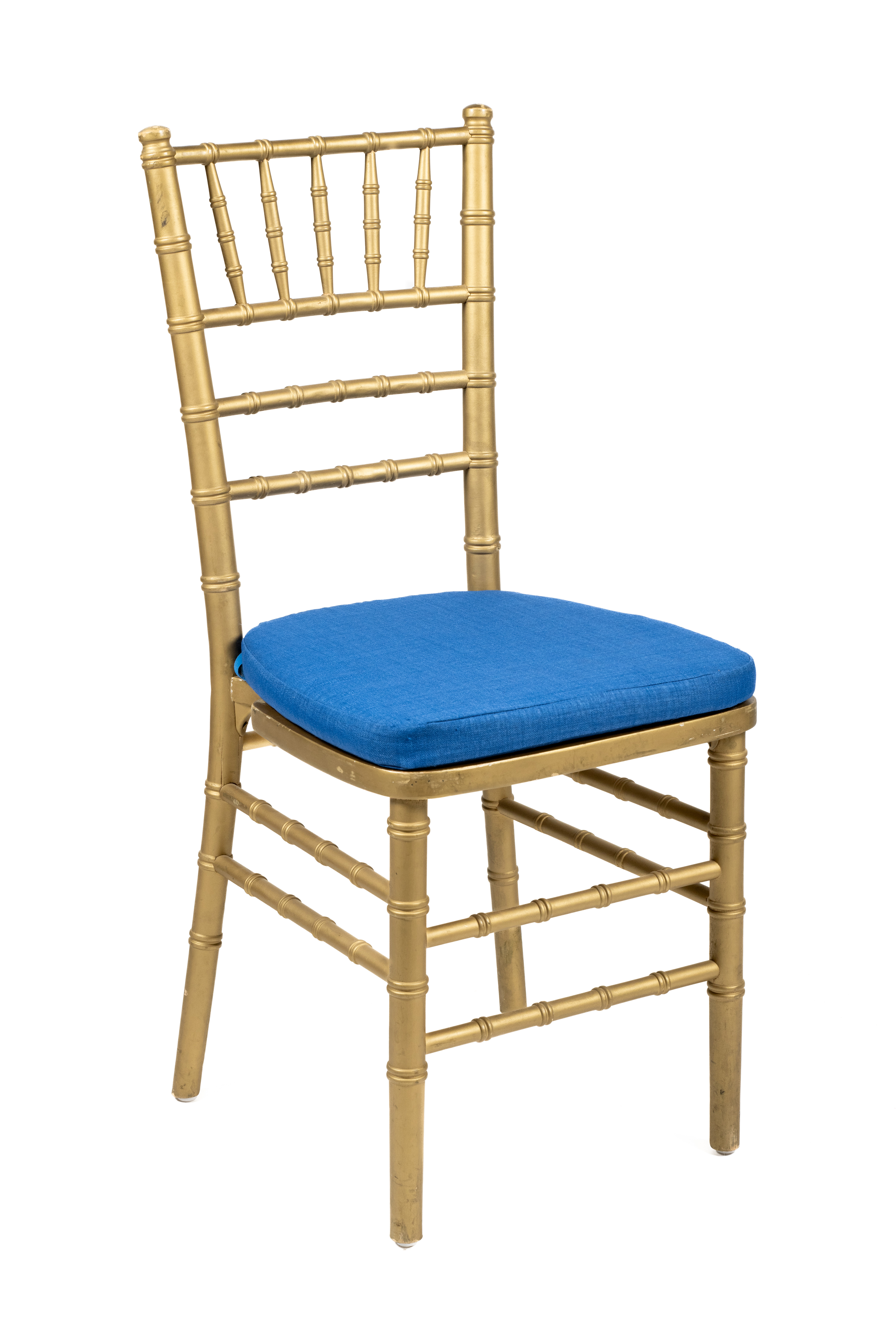 Cojin azul tiff madera dorada