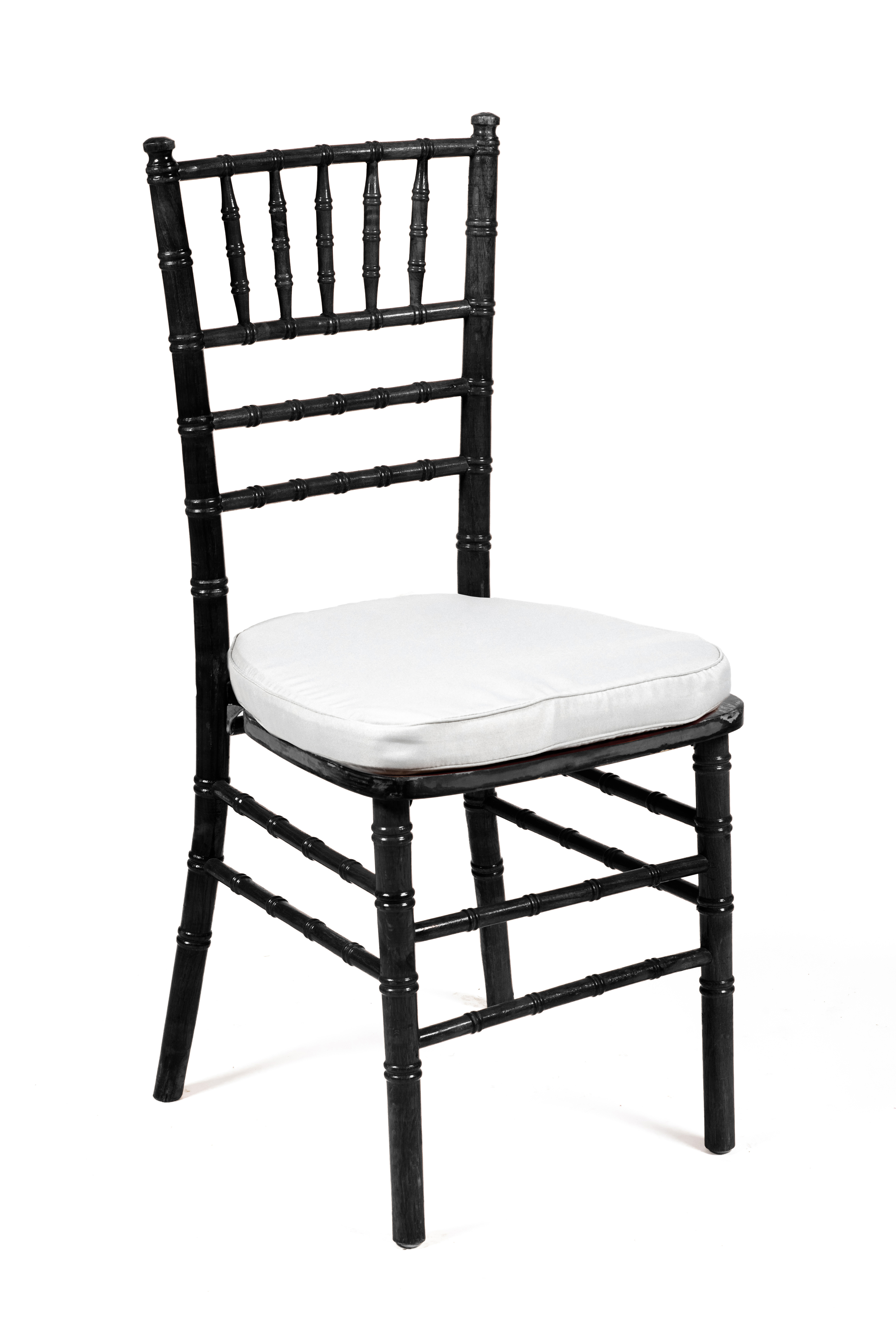 Cojin gris tiff pvc negra