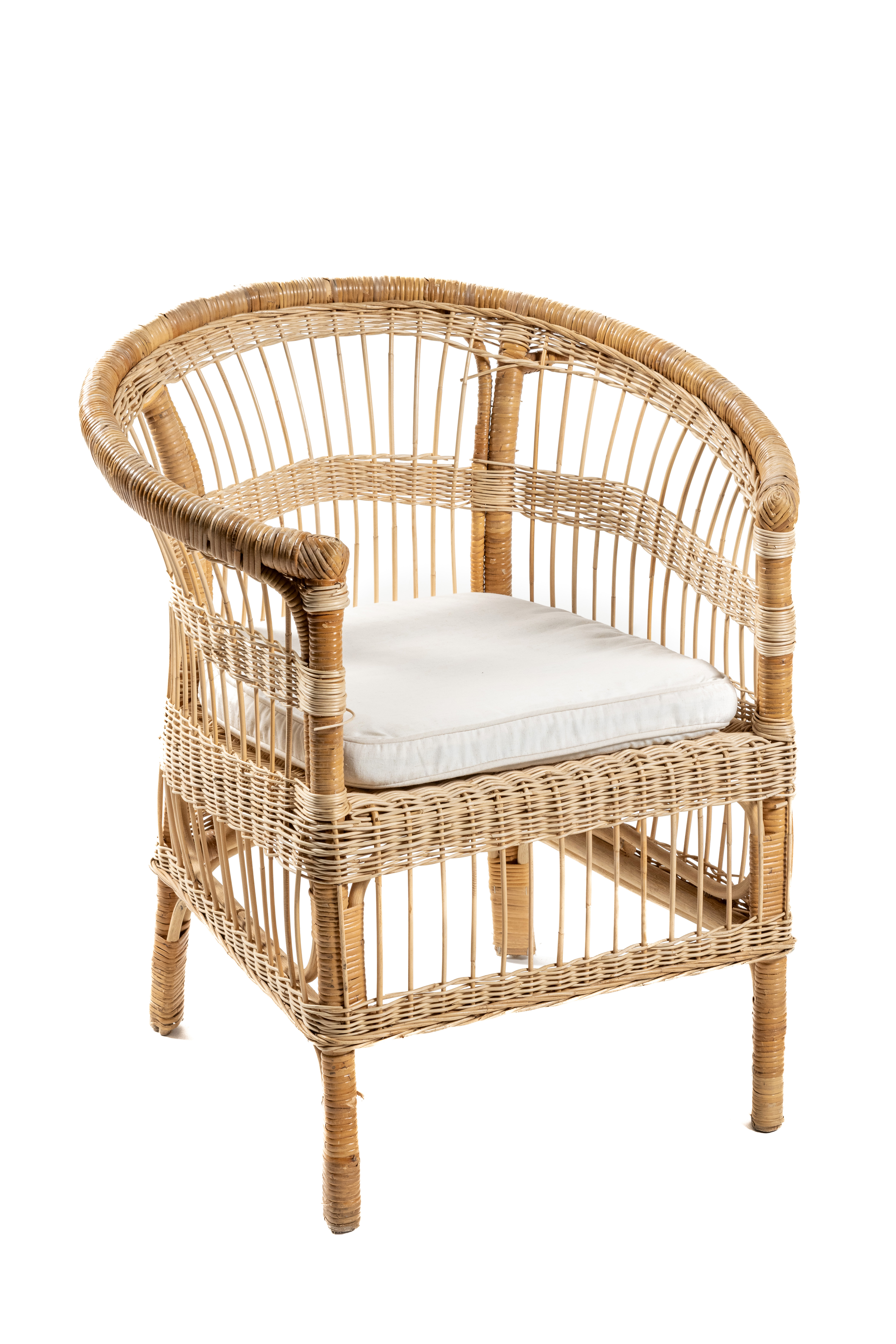 Cojin blanco sillon nature