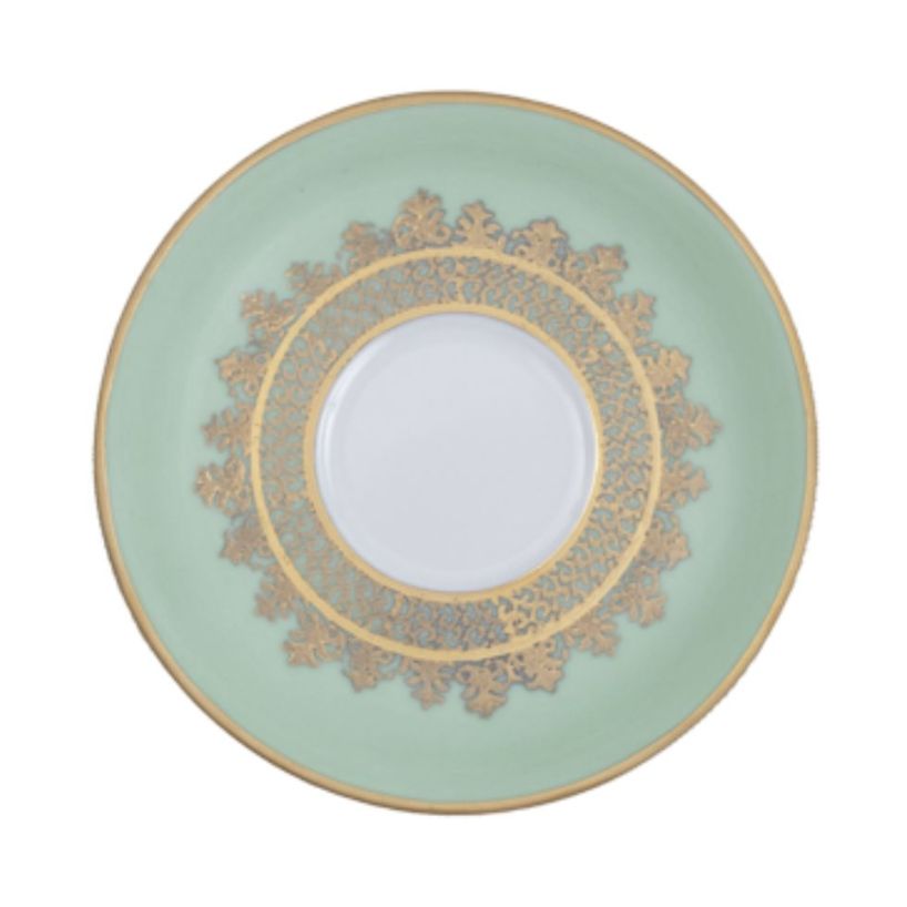 Plato  pan Lux verde