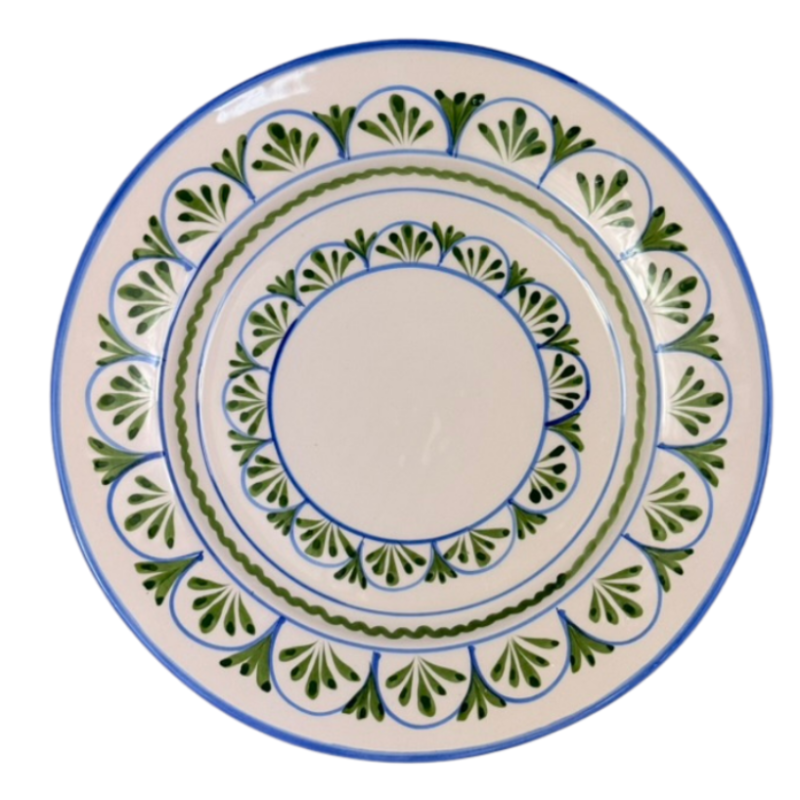 Plato trinchero Maroco verde