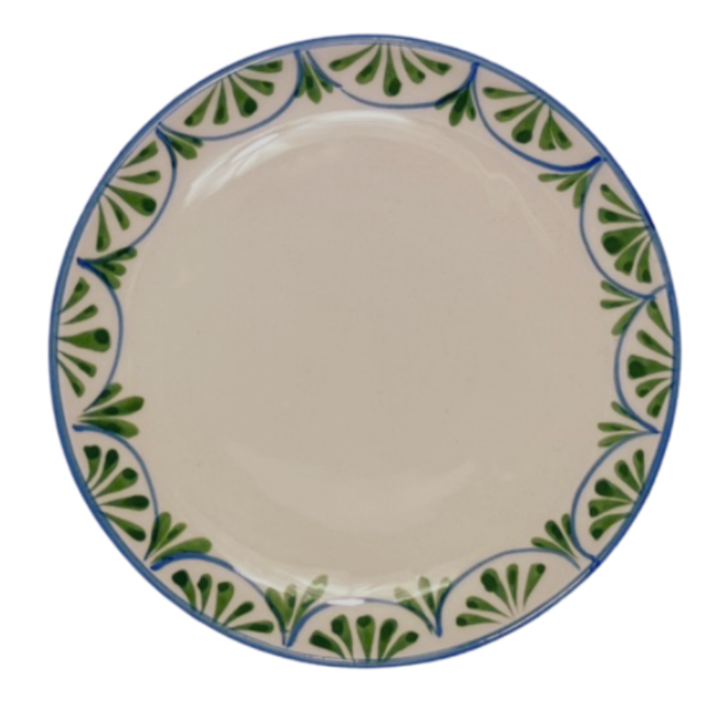 Plato de pan Maroco verde