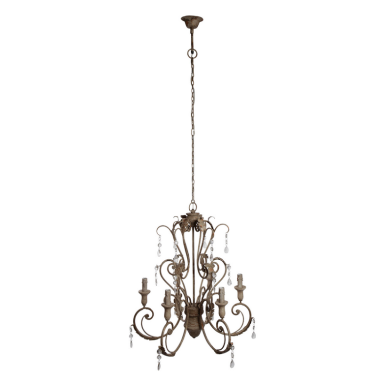 Lámpara Araña Rustica