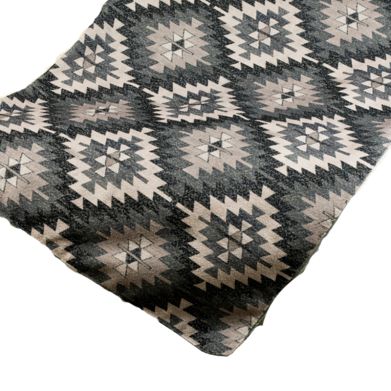 Manta Kilim gris