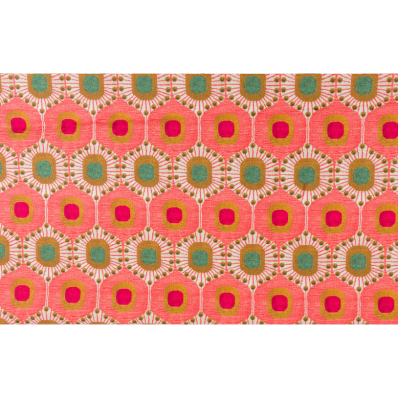 Mantel geometrico Coral 