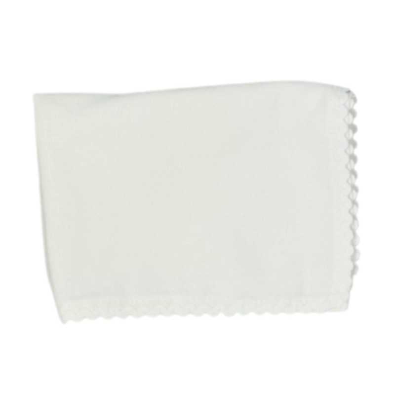 Servilleta lino blanco ondulina