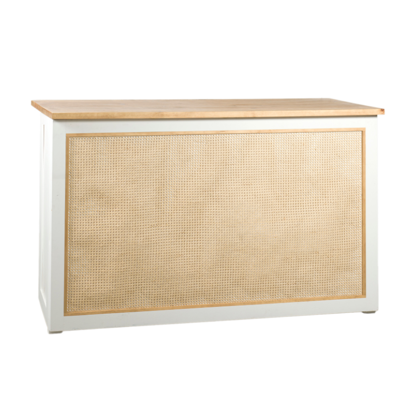 Barra papua tapa madera plegable