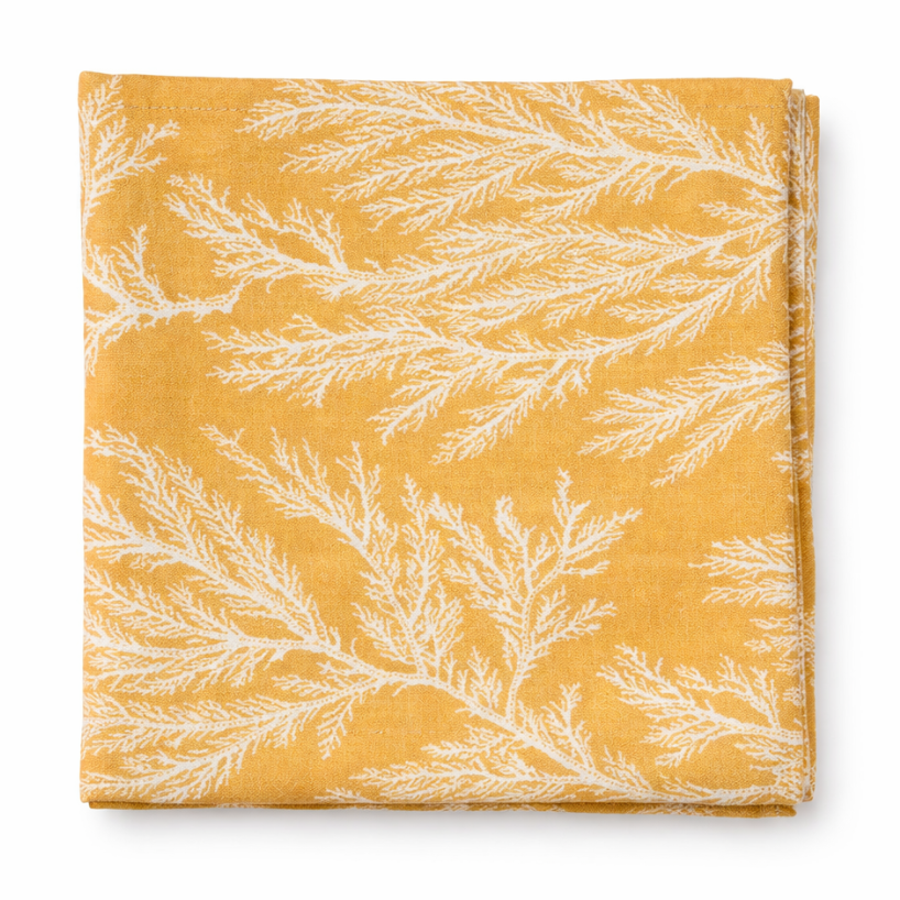 Servilleta ramas amarilla
