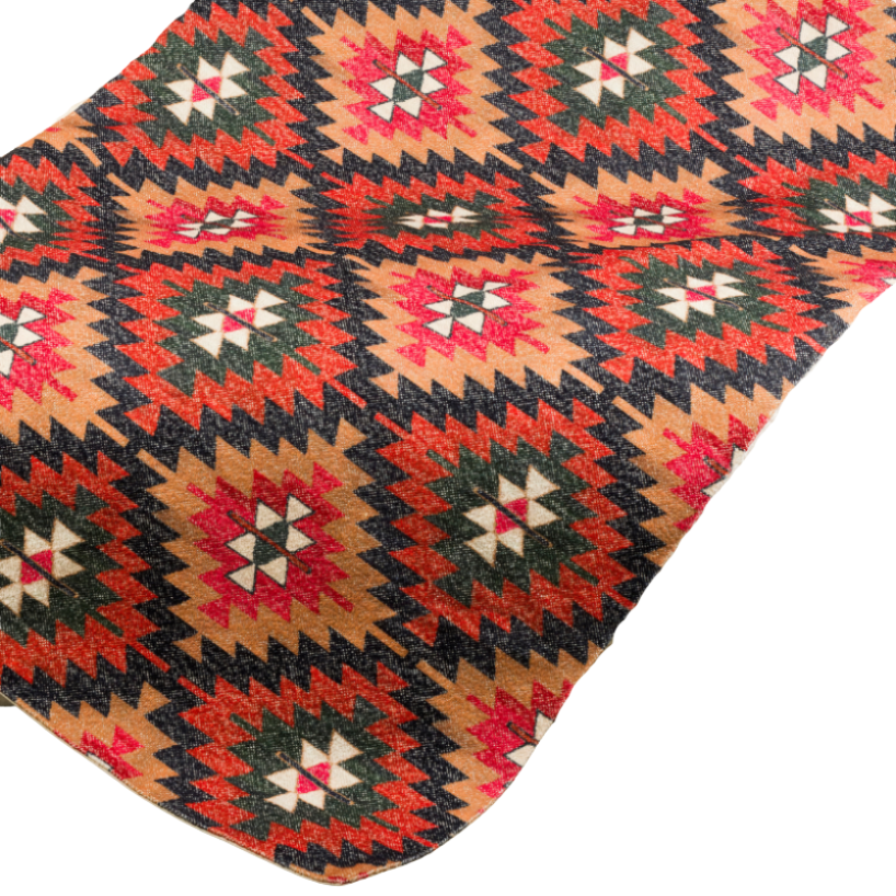 Manta Kilim rojo