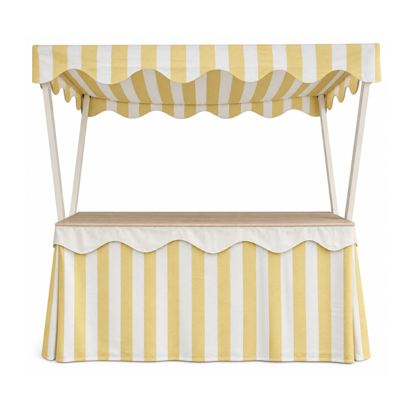 Fundas Puesto de crucetas con toldo Capri 