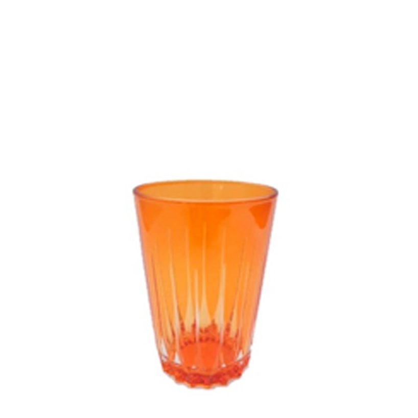 Vaso de agua turco naranja