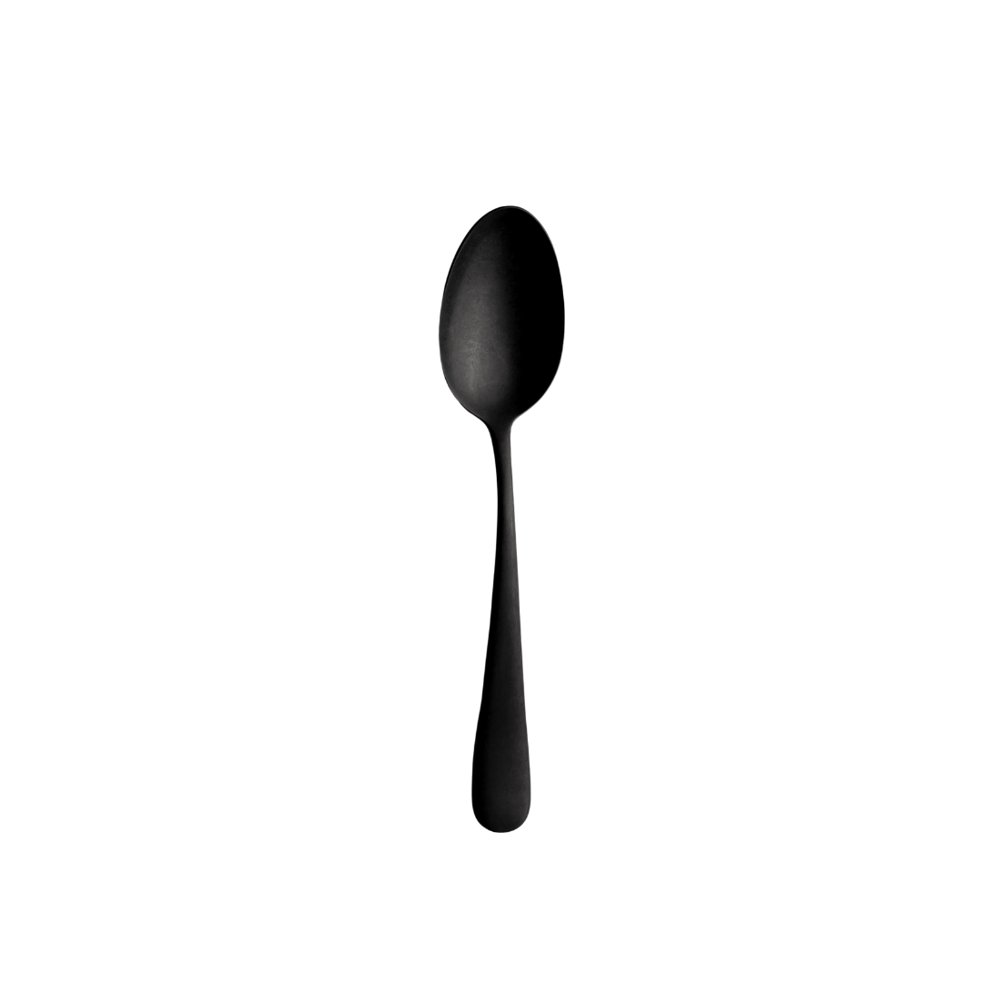 Cuchara sopera Vintage Negra