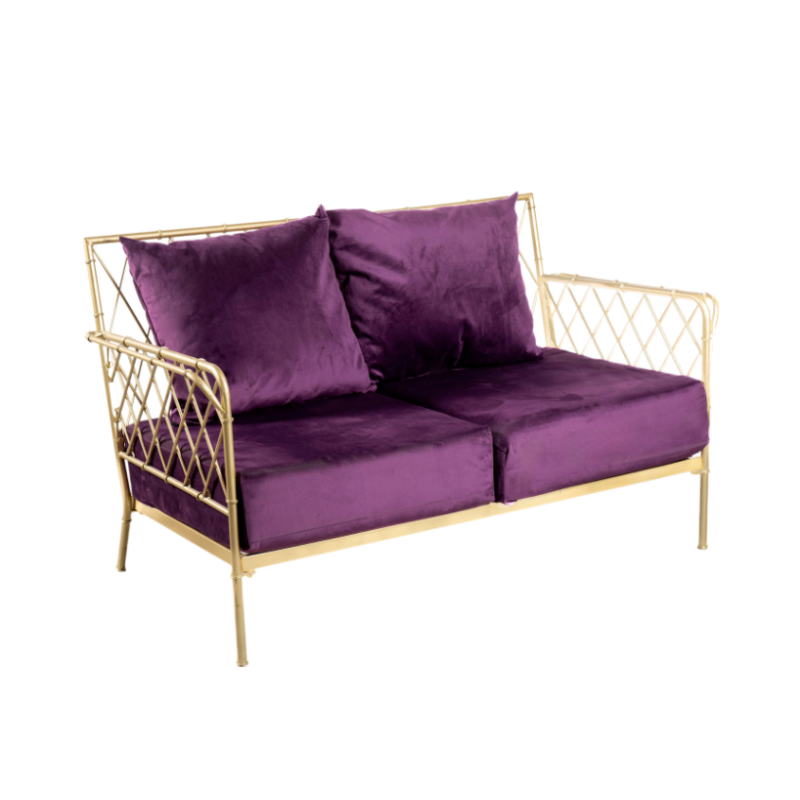 Sofá Atenas Morado Oscuro