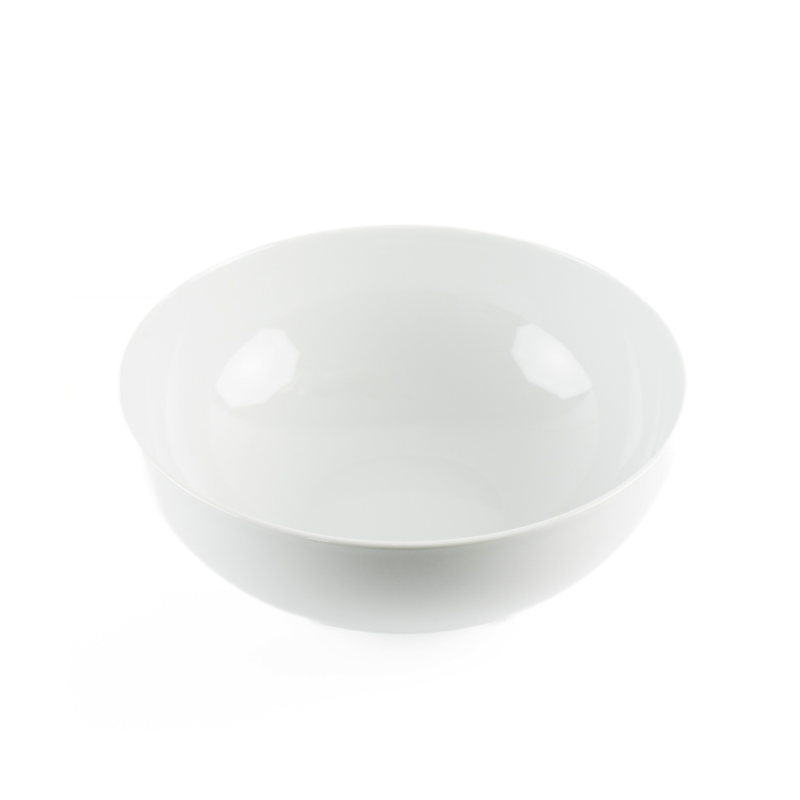 Ensaladera blanca grande