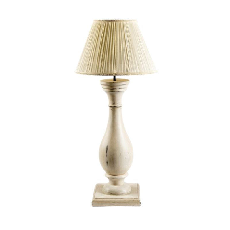 Lámpara barroca beige