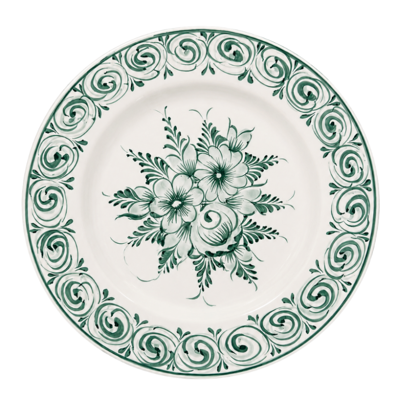 Plato trinchero Alcázar Verde