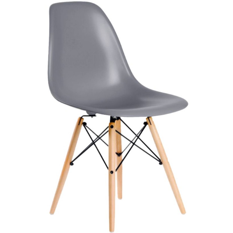 Silla Eames Gris Oscuro